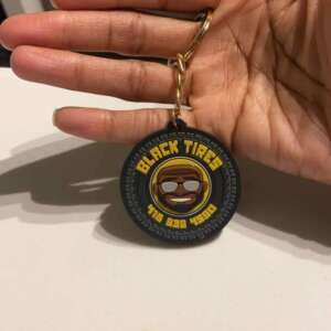 Black Tires Keychain