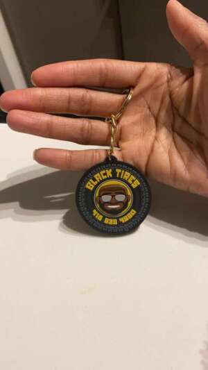 Black Tires Keychain - Limited Edition First Gen