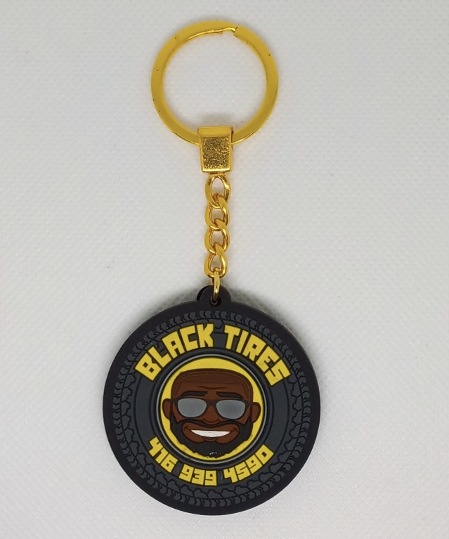 Black Tires Keychain - Limited Edition First Gen